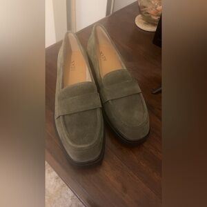 NWOT Heidi Suede Lugged Loafers